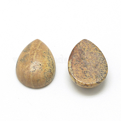 Cabochon di diaspro dell'immagine naturale&nbsp;G-R417-10x14-42