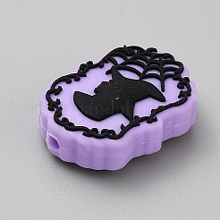Perline in silicone a tema Halloween&nbsp;SIL-WH0014-56A-02