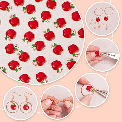 Set zur Herstellung von Apfel-Ohrhängern&nbsp;DIY-CA0003-77