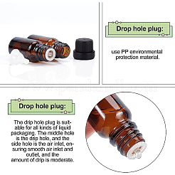 Пластиковая крышка на 18 зуб с внутренней пробкой воронки FIND-WH0034-52B