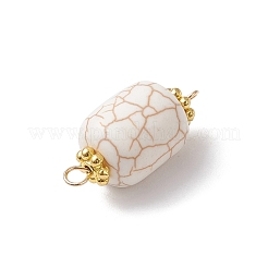 Подвески-соединители из синтетической бирюзы&nbsp;PALLOY-JF04287-02