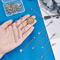 30 шт. 5 стиля удлинитель цепи из нержавеющей стали 304 STAS-UN0060-85