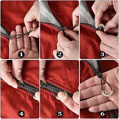 30 шт. светящиеся пластиковые застежки-молнии FIND-CA0005-31