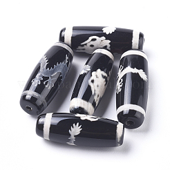 Perline dzi modello drago in stile tibetano&nbsp;X-TDZI-D008-20