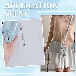 2шт брелок-подвеска в виде звезды из смолы HJEW-BBC0001-12B