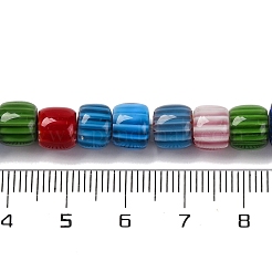 Бусы лэмпворк ручной работы&nbsp;LAMP-K041-01B-03