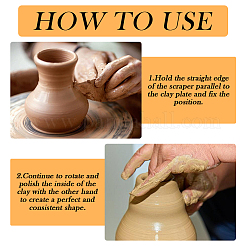 10 шт. резак для глины из нержавеющей стали&nbsp;DIY-SP0005-94