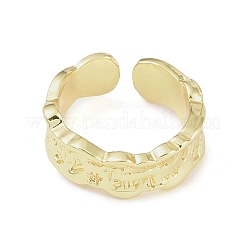 Bagues de manchette ouvertes en acier inoxydable 304 pour femmes&nbsp;LS-RJEW-H229-02G-07