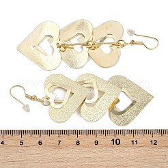 Сплав болтающиеся серьги&nbsp;LS-EJEW-S260-01A-G