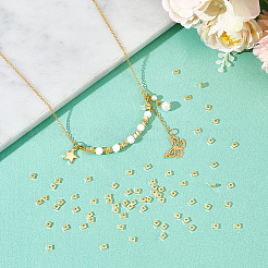 100 шт. Латунные дистанционные бусины&nbsp;KK-UN0002-08