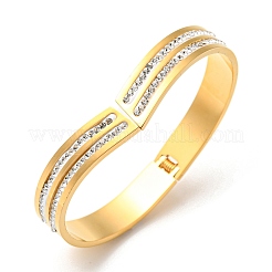 Шарнирные браслеты V-образной формы/шеврона&nbsp;BJEW-F439-06G