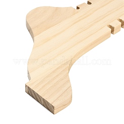 Beinförmige Holzfußkettchen-Präsentationsständer&nbsp;WD-CBA482F-01B