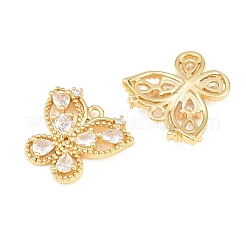 Латунные микро проложить кубического циркония подвески&nbsp;KK-C162-097G