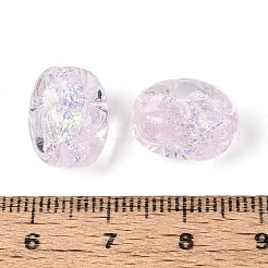 Ручной стеклянные фольга бисер пряди&nbsp;FOIL-N033-02G