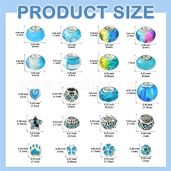 Набор для поиска ювелирных изделий из стекла DIY-YW0009-01