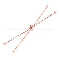 Изготовление браслета-слайдера из латуни с регулируемым покрытием стойки&nbsp;MAK-R025-02RG-1