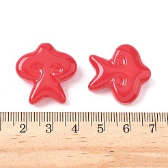 Выпечка окрашенные стеклянные бусины&nbsp;LAMP-D303-05F