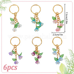 Брелок из акрила и стекла&nbsp;KEYC-NB00007