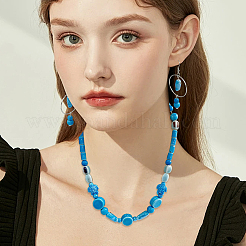 Наборы фарфоровых бусин ручной работы PORC-DR0001-01B