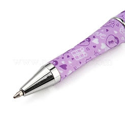 Тема Дня святого Валентина с сердечком из пластика с железной шариковой ручкой&nbsp;LS-FIND-D032-01B