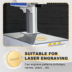 12 шт. 3-х цветная железная памятная монета AJEW-PH0011-86