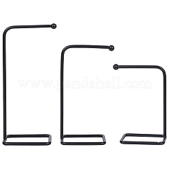 3 шт. 3 стиля железная стойка для демонстрации ювелирных изделий из ожерелья NDIS-SC0001-01