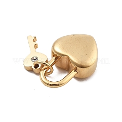 Подвески из нержавеющей стали 304 со стразами STAS-R155-57G