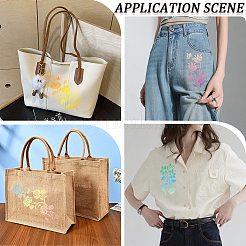 6 шт. 6 стиля цветочная тематика питомец пластиковый выдолбленный рисунок трафареты шаблоны&nbsp;DIY-WH20009-46