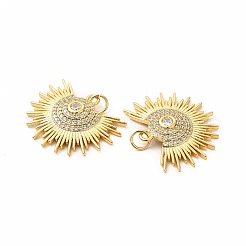 Стойки обшивки латунь микро проложить Циркон подвеску KK-K165-14G