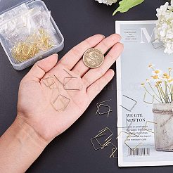 Латунная квадратная пряжка KK-PH0001-22