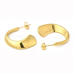 Серьги-гвоздики из нержавеющей стали 304 с ионным покрытием (IP) EJEW-B026-07G