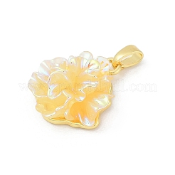 Подвески из латуни с уф-покрытием&nbsp;KK-R213-15G