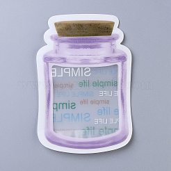 Многоразовые пакеты с застежкой-молнией в форме бутылки&nbsp;OPP-Z001-04-A