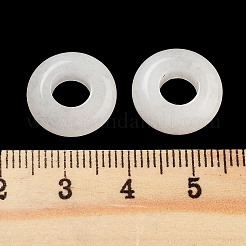 Натуральный белый нефрит европейский бисер G-C134-01F