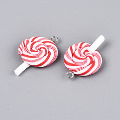 Полимерной глины ручной работы подвески&nbsp;CLAY-N013-30A-01