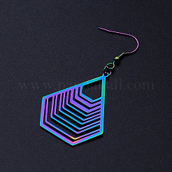 201 серьги-подвески из нержавеющей стали STAS-S105-JN422