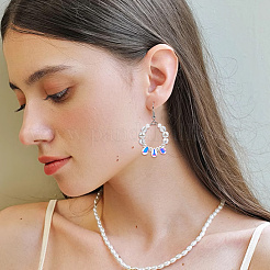 400 шт. Прозрачные стеклянные бусины GGLA-LT0001-01