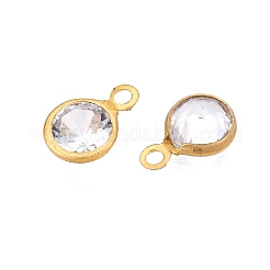 Подвески из латуни и кубического циркония KK-T070-13C-A