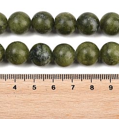 オリーブ  12mm  穴：1mm  約32個/連  15インチ&nbsp;Z0NCT015