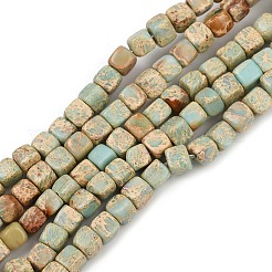 Натуральные имперские нитки из яшмы G-V003-02