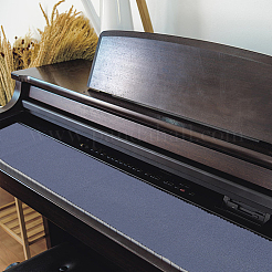 Chiffon anti-poussière en microfibre pour clavier de piano&nbsp;AJEW-WH20070-251B