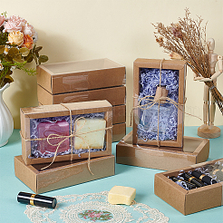 Подарочные коробки из крафт-бумаги и картона CON-WH0085-129C