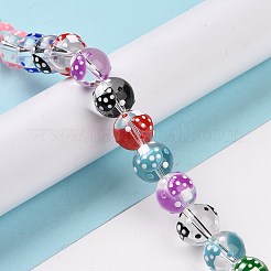 Fili di perline murano fatto a mano&nbsp;LAMP-E033-01I