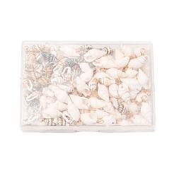 120 шт. 3 стиля подвески в виде ракушек PALLOY-HY00003