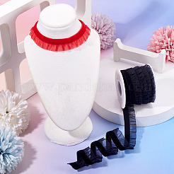 5 ярд эластичной бархатной органзовой ленты&nbsp;SRIB-TA0001-28C