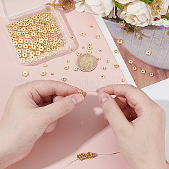 240шт 6 стиля латунные бусины&nbsp;KK-ME0001-69G