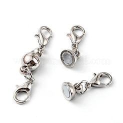 Латунные магнитные застежки KK-YW0001-56P