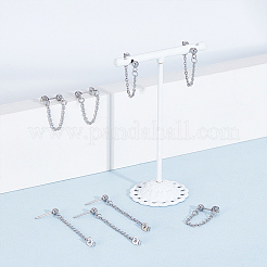 10 пара сережек-гвоздиков из нержавеющей стали 304&nbsp;EJEW-UN00022