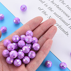 Непрозрачные акриловые бусины&nbsp;LS-TACR-S154-10F-03