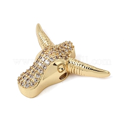 Ottone micro spianare pendenti zirconi&nbsp;CU-CBA7D12-23A-G